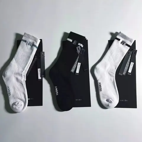 AMIRI Logo Socks Collection