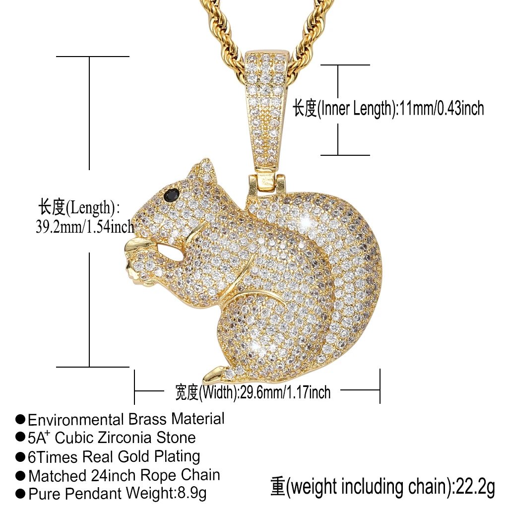 松鼠金+3mm*60cm不锈钢麻花链
