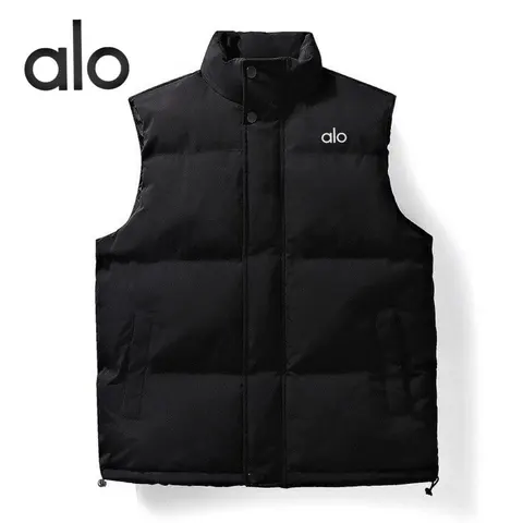 alo Black Puffer Vest