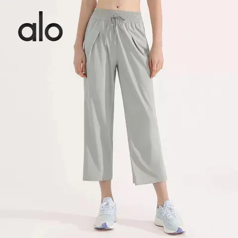 alo Yoga Wide Leg Crop Pants