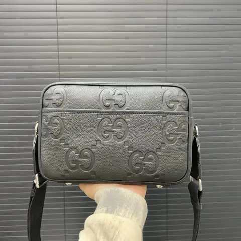 Gucci GG Supreme Leather Crossbody Bag