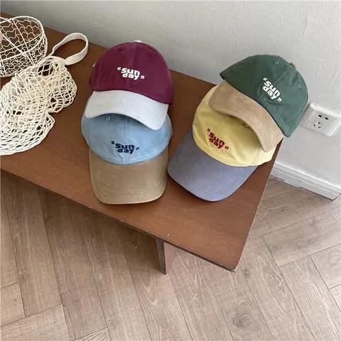Sup Day Colorblock Baseball Caps