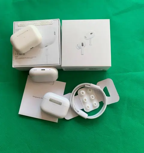 Apple AirPods Pro with Charging Case and Accessories