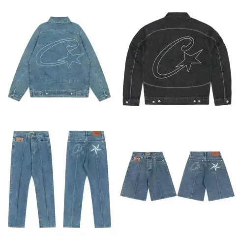 Cactus Plant Flea Market Denim Collection Jacket and Pants