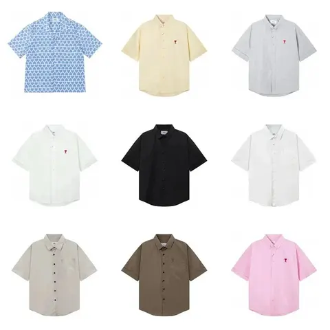 Short Sleeve Button-Up Shirts Collection