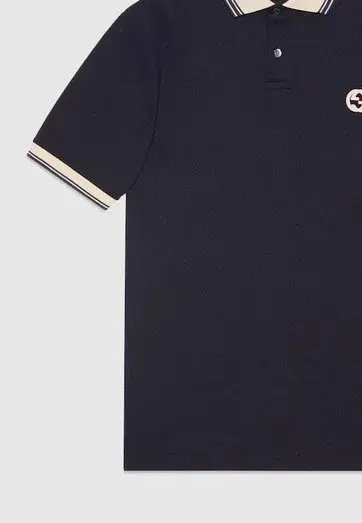 Stussy Navy Polo Shirt