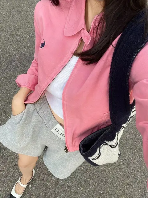 Ralph Lauren Pink Polo Jacket