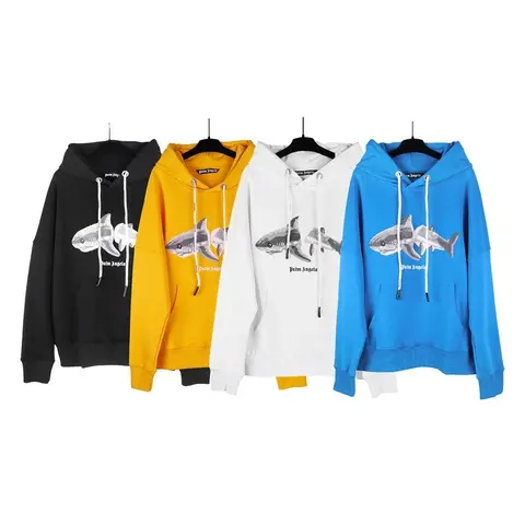 Palm Angels Shark Print Hoodie Collection