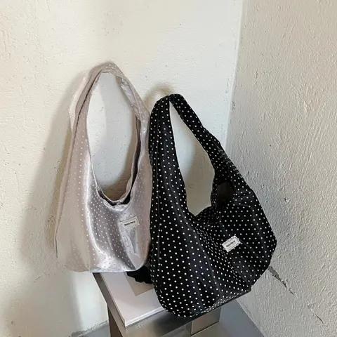 Bonne Mere Polka Dot Hobo Bag