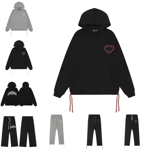 CARSICKO Heart Logo Hoodie and Pants Set