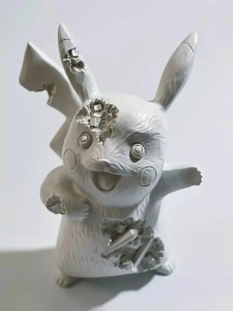 Pikachu Daniel Arsham Collection Figure