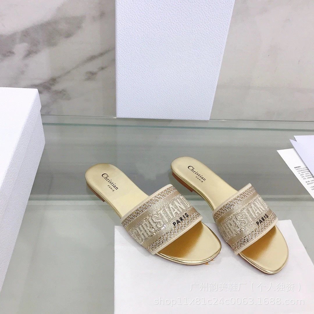 浅金钻平底