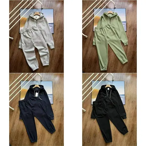 Unisex Hoodie and Jogger Set in Multiple Colors
