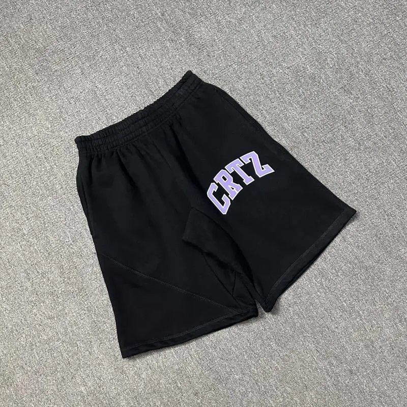 823 黑紫短裤