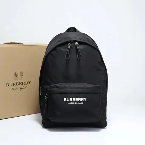 Burberry London England Logo Backpack