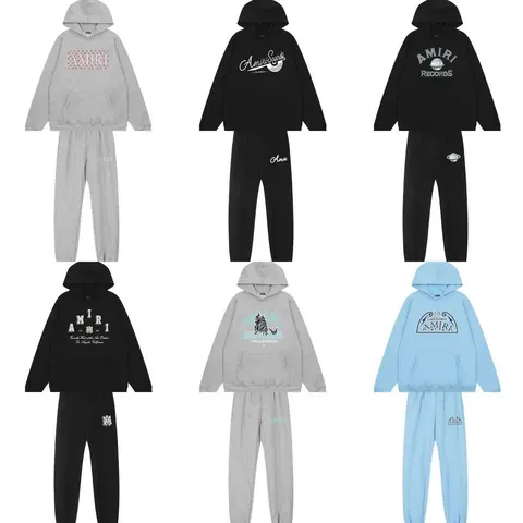Amiri Hoodie and Jogger Sets Collection