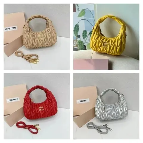 Miu Miu Quilted Hobo Bag Collection