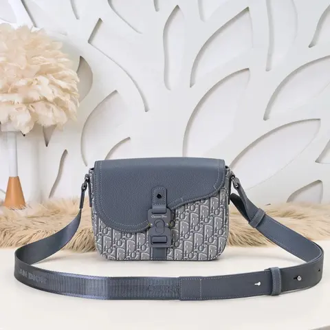 Christian Dior Oblique Print Crossbody Bag