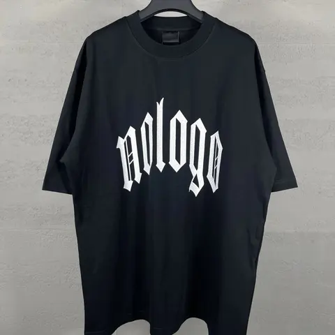 Nologo Black Oversized T-Shirt