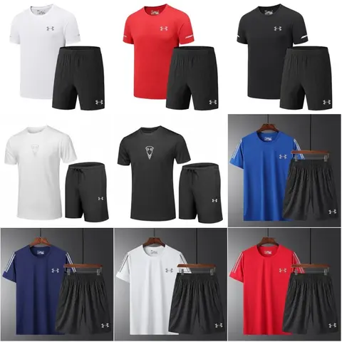 Under Armour Men's Athletic T-Shirt and Shorts Sets