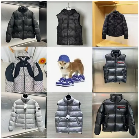 Luxury Brand Puffer Jackets and Vests Collection