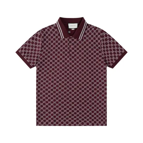 Gucci GG Pattern Polo Shirt