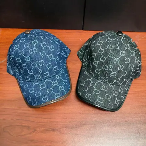 Gucci GG Supreme Denim Baseball Cap