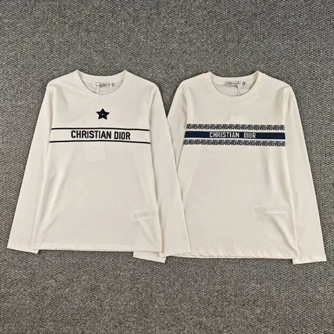 Christian Dior Long Sleeve T-Shirts