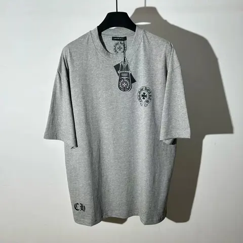 Champion x Chrome Hearts Gray T-Shirt