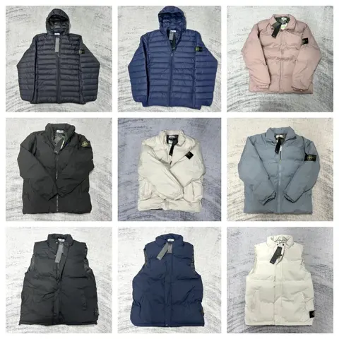 Stone Island Puffer Jackets and Vests Collection