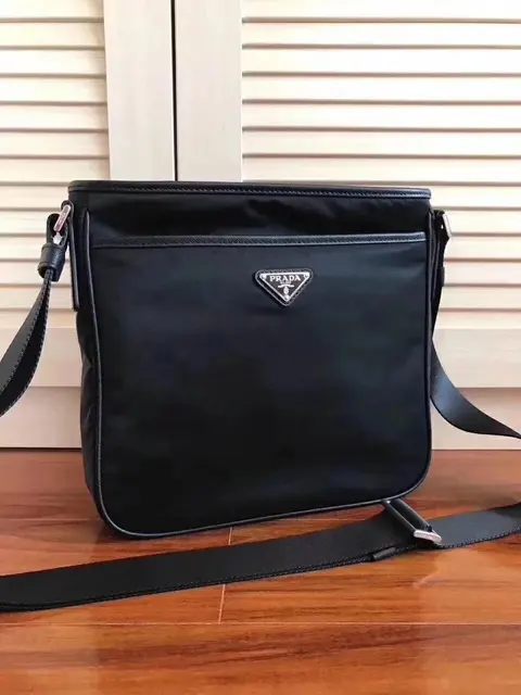 Prada Black Nylon Crossbody Bag