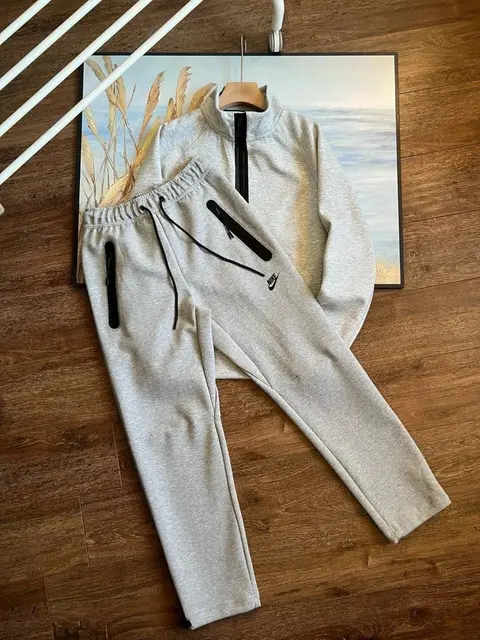 Nike Gray Tracksuit Set