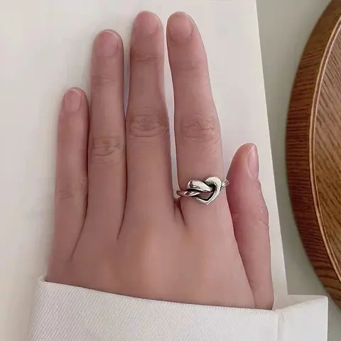 Heart Knot Ring