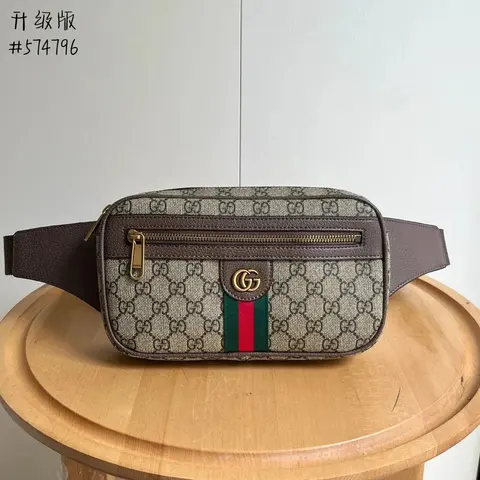 Gucci GG Supreme Web Belt Bag