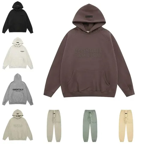Fear of God Essentials Hoodie and Jogger Set