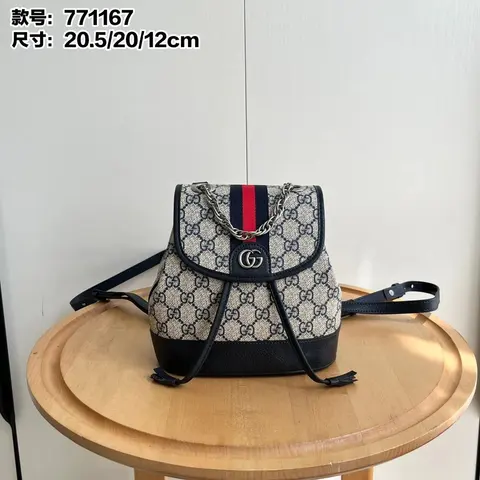 Gucci Ophidia GG Canvas Backpack