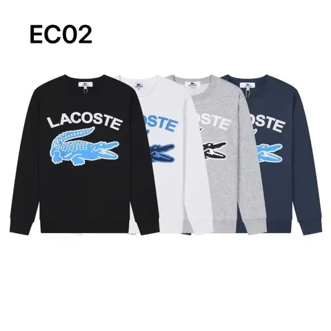 Lacoste EC02 Crewneck Sweatshirt Collection
