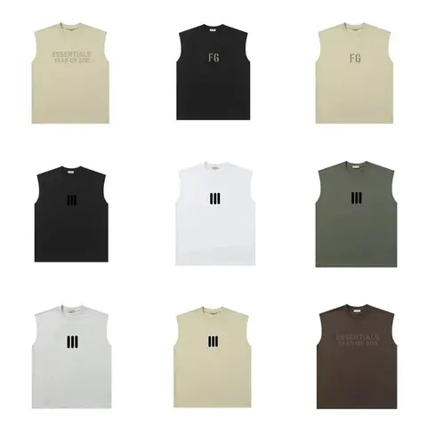 Fear of God Essentials Sleeveless T-Shirts Collection
