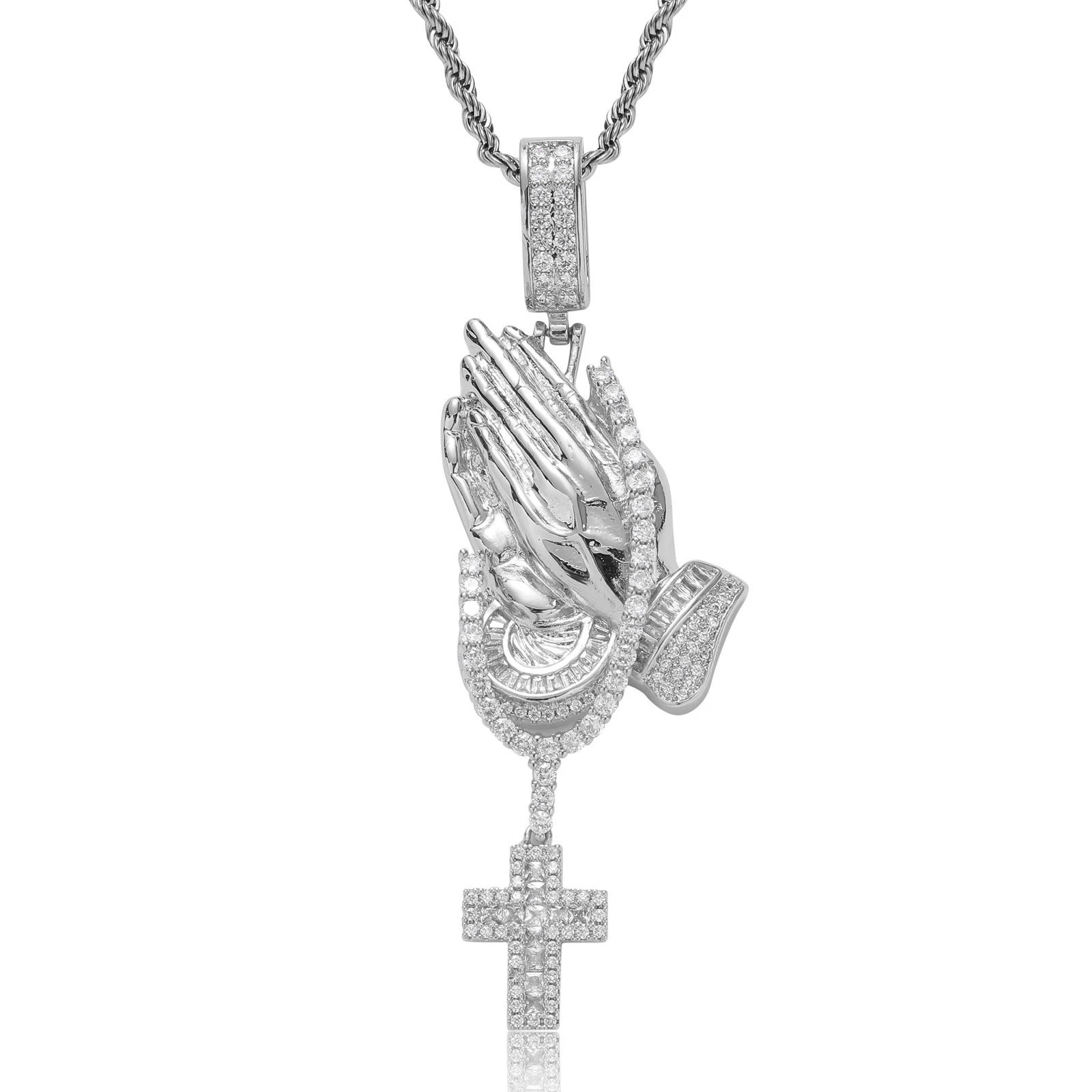 银色+3mm*60cm不锈钢麻花链