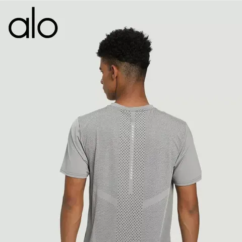 alo Yoga Men's Perforated Performance T-Shirt
