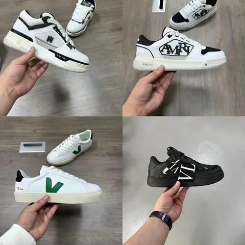 Amiri, Veja, and Valentino Sneakers Collection