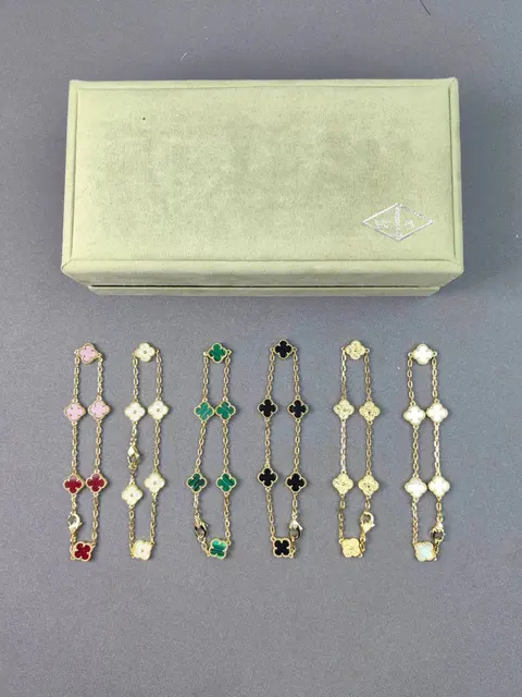 Van Cleef & Arpels Alhambra Collection Bracelets Set