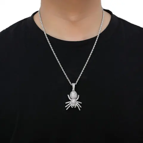 Spider Pendant Necklace