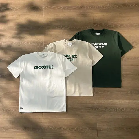 Lacoste Crocodile Graphic T-Shirt Collection