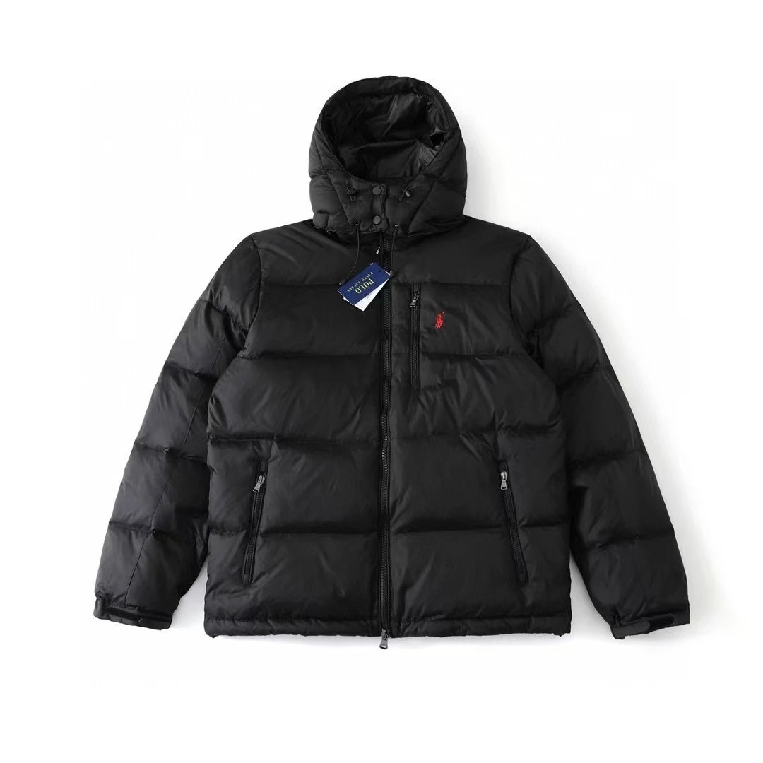 Ralph Lauren挡风羽绒夹克-黑色