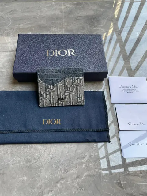 Dior Oblique Card Holder