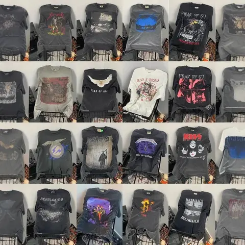 Vintage Rock Band T-Shirt Collection