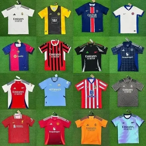 Premier League and UEFA Club Football Jersey Collection