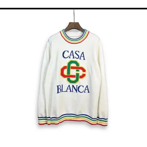 Casa Blanca Logo Knit Sweater