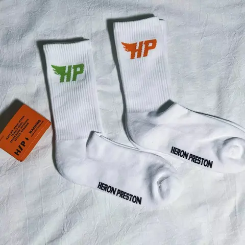 Heron Preston HP Logo Socks
